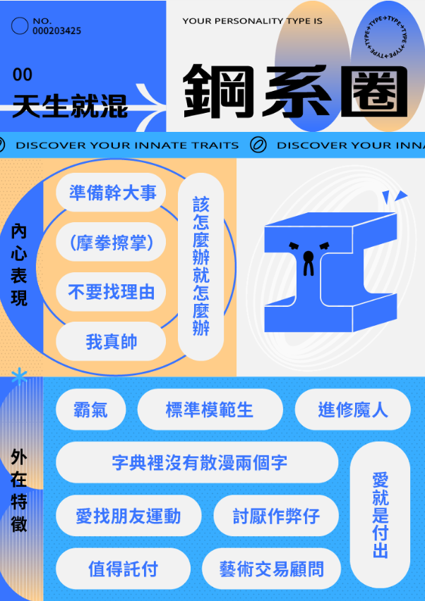 小編狂推：心理測驗之你天生是混哪裡的？找到和你同個圈子的朋友！「圈內人集合」超真實心理測驗